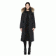 Mackage Jada Maxi Length Winter Down Coat With Sheepskin - Women's, Black, Large, JADA-BLACK-L