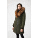 Mackage Kay Down Coat - Womens, Army / Natural Fur, Large, Kay-R-Army-L