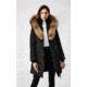Mackage Kay Down Coat - Womens, Black / Natural Fur, Large, Kay-R-Black-L