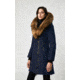 Mackage Kay Down Coat - Womens, Navy / Natural Fur, Large, Kay-R-Navy-L