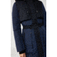 Mackage Leanne Hooded Puffer Coat - Womens, Navy, Extra Small, Leanne-Navy-XS