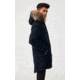Mackage Moritz Fur-Trim Parka - Mens, Navy / Natural Fur, 44, Moritz-DR-Navy-44