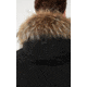 Mackage Nathan Down Bomber Jacket - Mens, Black / Natural Fur, 36, Nathan-F-Black-36