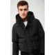 Mackage Nathan Down Bomber Jacket - Mens, Black / Natural Fur, 36, Nathan-F-Black-36