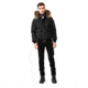 Mackage Nathan Down Bomber Jacket - Mens, Black / Natural Fur, 36, Nathan-F-Black-36