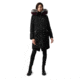 Mackage Rena Twill Parka - Women's, Black / Silverfox Dyed to Berry, Extra Small, Rena-DXR-Black/Berry-XS
