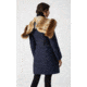 Mackage Trish Mid-Length Down Coat - Womens, Navy / Natural Fur, Small, Trish-R-Navy-S