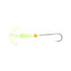Macks Lure Smile Blade Super Slow Death Rig, Number 1 Hook, Glo Burst Smile Blade/Flo Chartreuse TapeRed Bead/Flo Fire Orange/Glo White Bead, 63325