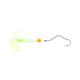 Macks Lure Smile Blade Super Slow Death Rig, Number 1 Hook, UV Glo Burst Smile Blade/Glow White TapeRed Bead/Flo Chartreuse/Flo Fire Orange Bead, 63322