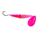 Macks Lure Wedding Ring Classic Original Spinner, Number 4 Hook 48in Leader, Hot Pink Blade/Flo Pink/Hot Pink Bead, 9098