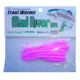 Mad River Trout Worm Worm, 10, 2 1/2in, Bubble Gum, TW-01