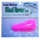 Mad River Trout Worm Worm, 10, 2 1/2in, Pink Pearl, TW-02