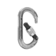 Mad Rock Oval Tech Screw Carabiner, Silver/Black 870559020206