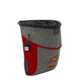 Mad Rock Wombat Chalk Bag, Grey/Red 870559005647