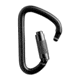 Mad Rock XL Steel Twist Lock Carabiner, Black 852210006835