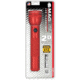MagLite 2 D-Cell Heavy Duty Flashlight, Display Box, Red, S2D035