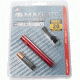 MagLite Solitaire AAA 1-Cell Incandescent Flashlight, Red, Blister Pack, K3A036
