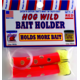 Magic Bait Hog Wild Bronze Hook, Treble/Baitholder, Red, Size 4, 2 Per Pack, 48-59