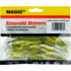 Magic Preserved Shiner Minnows, Medium, 1 1/2 oz Bag Chartreuse, 5203C