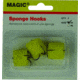 Magic Sponge Hook, Treble, Size 4, 3 Per Pack, 4840