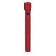 MagLite 4-Cell D Heavy Duty Aluminum Water Resistant Flashlight, Display Box, Red S4D035