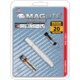 MagLite Solitaire AAA 1-Cell Incandescent Flashlight, Silver, Blister Pack, K3A106