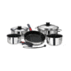 Magma Induction Non-Stick Cookware Set - 10 piece, nesting-non-stick-cookware-10-piece