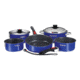 Magma Non Induction Non-Stick Cookware Set, 10 Piece, Cobalt Blue, A10-366-CB-2