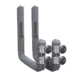 Magma Rack, removable-rail-mounted-kayak-sup-rack-20in