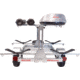 Malone Auto Racks Mega LowBed Trlr w/Tier, Spare, 2 Sets MegaWings, Cargo Box, 2 Rod Tubes, MPG550-LBM