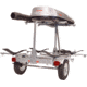 Malone Auto Racks MicroSport LowBed 2 Kayak Trailer Package, 2 Sets MegaWing, Cargo Box, Rod Tube, Spare Tire, MPG464-LBTM
