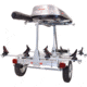 Malone Auto Racks MicroSport LowBed 2 Kayak Trailer Package, 2 Sets Saddle Up, Cargo Box, Rod Tube, Spare Tire, MPG464-LBTS