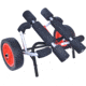 Malone Auto Racks WideTrak ATB Large Kayak/Canoe Cart with No-flat Tires and Bunks, MPG521