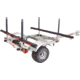 Malone Auto Racks XtraLight LowMax 4 Kayak Trailer Package, 2 Stackers and 4 Sets Rack Pads, MPG596XSRP