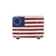 Mammoth Coolers Cruiser 30 Hard Cooler, Betsy Ross Decal Wrapped, White, MC30W-NL-BRF-DW