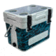 Mammoth Coolers Mossy Oak Elements Agua Seawater Wrapped Cruiser 20, White, MC20W-MO-EAS-DW