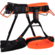 Mammut 4 Slide Harness, Vibrant Orange/Black, Extra Small/Medium, 2020-01020-2238-120