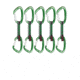 Mammut 5er Pack Crag Indicator Wire Express Sets Quickdraws-Green-10 cm