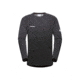 Mammut Aegility FL Longsleeve Top - Mens, Phantom Melange/White, Large, 1016-00800-00593-115