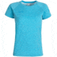 Mammut Aegility T-Shirt - Womens, Ocean Melange, Extra Small, 1017-02000-50318-112
