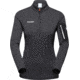 Mammut Aenergy Light ML Half Zip Pull Top - Womens, Black/Phantom, Small, 1014-03790-00189-113