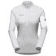 Mammut Aenergy Light ML Half Zip Pull Top - Womens, White/Highway, Extra Large, 1014-03790-0468-116