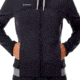 Mammut Alnasca Hooded Midlayer Jacket - Womens, Black-Atoll, M, 1014-00370-00216-114