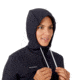 Mammut Alnasca Hooded Midlayer Jacket - Womens, Black-Atoll, M, 1014-00370-00216-114