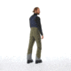 Mammut Alvier Hardshell Bib Pants - Mens, Iguana/Peacoat, 28, 1020-12310-40098-44-10