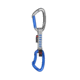 Mammut Crag Indicator Express Quickdraw Set, Straight Gate/Bent Gate, Silver-Ultramarine, 10 cm, 2040-02180-31200-10