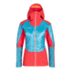 Mammut Eisfeld SO Hybrid Hooded Jacket - Women's, Azalea/Sky, Extra Large, 1011-01270-3640-116