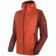 Mammut Foraker IN Light Hooded Jacket - Men's-Dark Orange/Maroon-X-Large