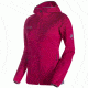 Mammut Get Away ML Hooded Jacket - Women's-Magenta Melange-X-Large