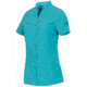 Mammut Glider Short Sleeve Shirt - Womens-Light Pacific-Small